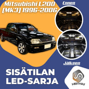Mitsubishi L200 (MK3) Sisätilan LED -sarja – 4 -osainen