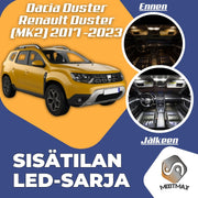 Dacia Duster II Sisätilan LED -sarja – 7 -osainen