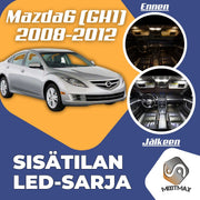 Mazda 6 (GH1) Sisätilan LED -sarja – 12 -osainen