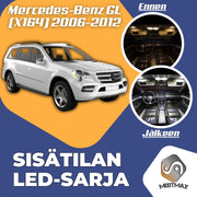 Mercedes-Benz GL (X164) Sisätilan LED -sarja – 19 -osainen
