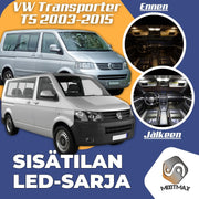 Volkswagen Transporter (T5) Sisätilan LED -sarja – 9 -osainen