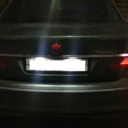 BMW LED rekisterikilven valot — kirkkaan valkoinen 6000K (2kpl sarja)