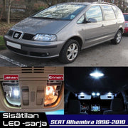 Seat Alhambra (7M) Sisätilan LED -sarja – 23 -osainen