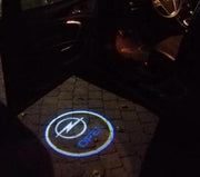 Opel Antara logolliset projektorivalot oviin ; 2kpl sarja
