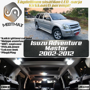 Isuzu Adventure Master Sisätilan LED -sarja – 17 -osainen