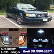 Audi S6 (C4) Sisätilan LED -sarja – 9 -osainen
