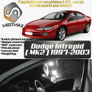 Dodge Intrepid (MK2) Sisätilan LED -sarja – 18 -osainen