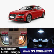 Audi S7 (4G8) Sisätilan LED -sarja – 14 -osainen