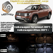 Volkswagen Teramont Sisätilan LED -sarja – 17 -osainen