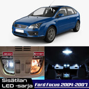Ford Focus (Mk2) Sisätilan LED -sarja – 11 -osainen