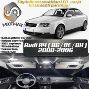 Audi A4 (B6) Sisätilan LED -sarja – 25 -osainen