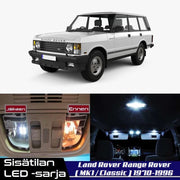 Range Rover (MK1) Sisätilan LED -sarja – 11 -osainen