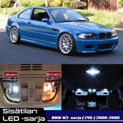 BMW M3 (E46) Sisätilan LED -sarja – 16 -osainen