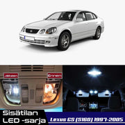 Lexus GS (S160) Sisätilan LED -sarja – 19 -osainen