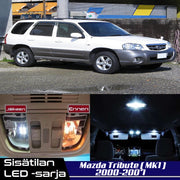 Mazda Tribute (MK1) Sisätilan LED -sarja – 8 -osainen