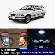 BMW 3 (E36) Sisätilan LED -sarja – 17 -osainen