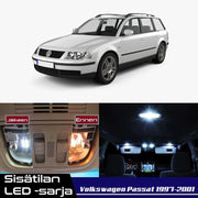 Volkswagen Passat (B5) Sisätilan LED -sarja – 16 -osainen