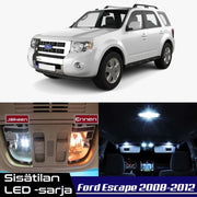 Ford Escape (MK2) Sisätilan LED -sarja – 10 -osainen