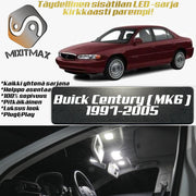 Buick Century (MK6) Sisätilan LED -sarja – 18 -osainen