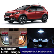 Peugeot 2008 Sisätilan LED -sarja – 9 -osainen
