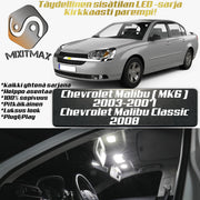 Chevrolet Malibu (MK6) Sisätilan LED -sarja – 11 -osainen
