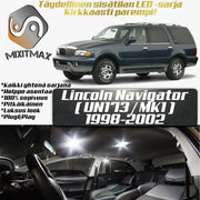 Lincoln Navigator (UN173) Sisätilan LED -sarja – 16 -osainen