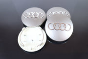 Audi vannekeskiöt – Kromi-Harmaa – 67mm (4kpl sarja)