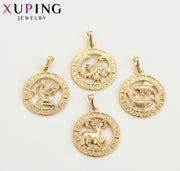 Zodiac -teemainen kaulariipus / Horoskoopin merkit