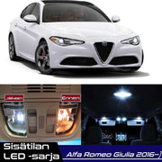 Alfa Romeo Giulia (952) Sisätilan LED -sarja – 11 -osainen