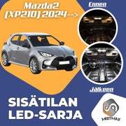 Mazda 2 (MK4) Sisätilan LED -sarja ;9 -osainen