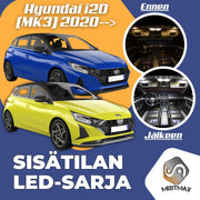 Hyundai i20 (MK3) Sisätilan LED -sarja ;8 -osainen
