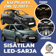 Kia Picanto (MK3) Sisätilan LED -sarja ;5 -osainen