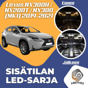 Lexus NX (AZ10) Sisätilan LED -sarja ;4 -osainen