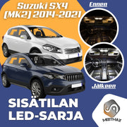 Suzuki SX4 (MK2) Sisätilan LED -sarja ;6 -osainen