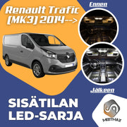 Renault Trafic (MK3) Sisätilan LED -sarja ;6 -osainen