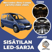 Mercedes-Benz Vaneo Sisätilan LED -sarja ;9 -osainen