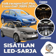 Volkswagen Golf Plus Sisätilan LED -sarja ;14 -osainen
