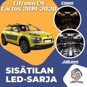 Citroen C4 Cactus Sisätilan LED -sarja ;8 -osainen