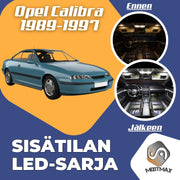 Opel Calibra Sisätilan LED -sarja ;6 -osainen