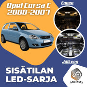 Opel Corsa C Sisätilan LED -sarja ;6 -osainen