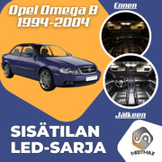 Opel Omega B Sisätilan LED -sarja ;15 -osainen