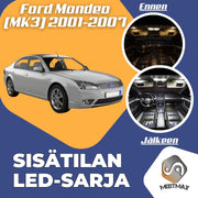 Ford Mondeo (MK3) Sisätilan LED -sarja ;12 -osainen