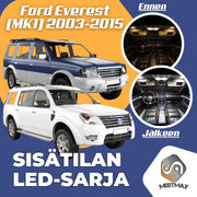 Ford Everest (MK1) Sisätilan LED -sarja ;6 -osainen