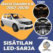 Dacia Sandero II Sisätilan LED -sarja ;7 -osainen