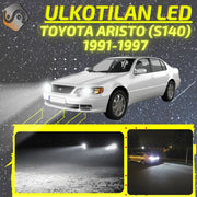 TOYOTA ARISTO (S140) 1991-1997 KIRKKAAT Ulkoiset LED Valot ; Lähivalot ; Ajovalot ; Peruutusvalot ; MUUT