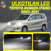 TOYOTA AVANZA (F600) 2003-2011 KIRKKAAT Ulkoiset LED Valot ; Lähivalot ; Ajovalot ; Peruutusvalot ; MUUT