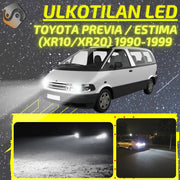 TOYOTA PREVIA / ESTIMA (XR10/XR20) 1990-1999 KIRKKAAT Ulkoiset LED Valot ; Lähivalot ; Ajovalot ; Peruutusvalot ; MUUT
