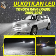 TOYOTA RAV4 (XA30) 2005-2012 KIRKKAAT Ulkoiset LED Valot ; Lähivalot ; Ajovalot ; Peruutusvalot ; MUUT