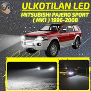 MITSUBISHI PAJERO SPORT 1996-2008 KIRKKAAT Ulkoiset LED Valot ; Lähivalot ; Ajovalot ; Peruutusvalot ; MUUT