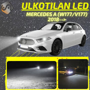 MERCEDES-BENZ A (W177/V177) 2018--> KIRKKAAT Ulkoiset LED Valot ; Lähivalot ; Ajovalot ; Peruutusvalot ; MUUT